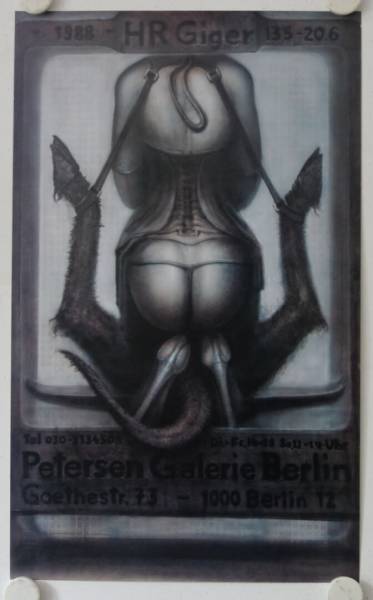 H.R. Giger Posterdrucke alte kommerzielle Plakatdrucke (6)